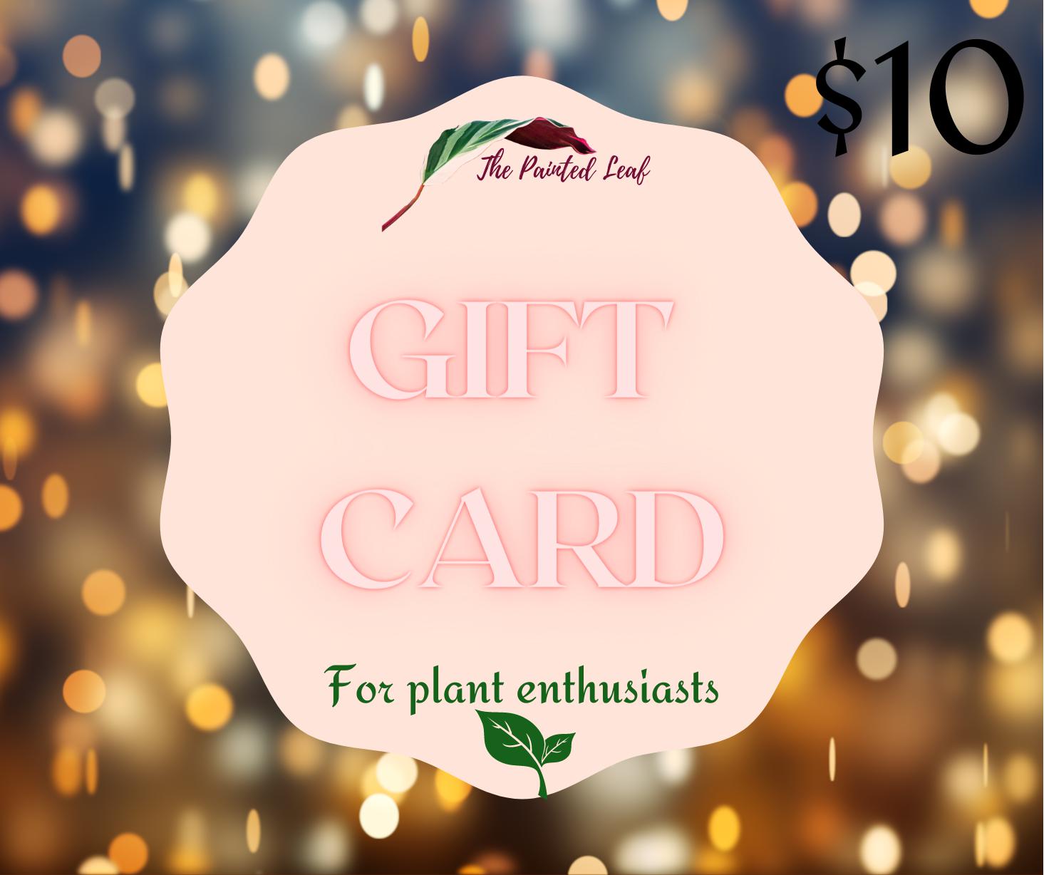 The Painted Leaf Gift Card-Gift Cards-ThePaintedLeaf-care