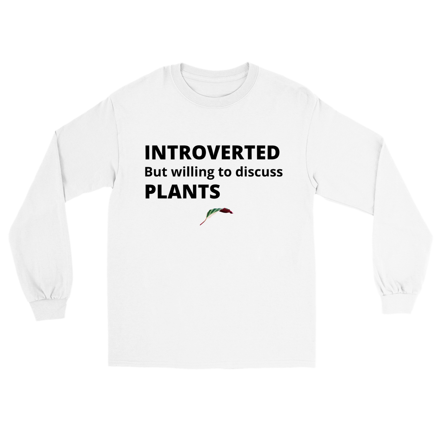 Introverted - T-shirt à manches longues unisexe classique